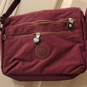 Kipling Deep Red Messenger Bag